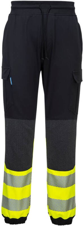Jogging Pw3 Hochsichtbarkeit Flexi Klasse 1 - XXXL - Schwarz/Gelb - Portwest
