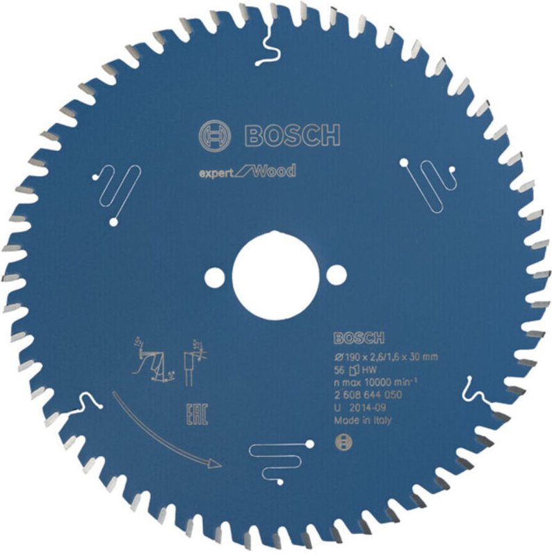 Kreissägeblatt Expert for Wood, 190 x 30 x 2,6 mm, 56