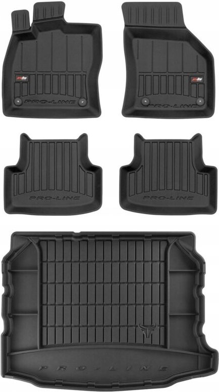 SET 3D Gummimatten Seat Leon 3 Cupra 2012-2020