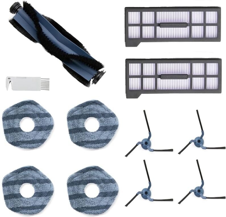 Für X10 Pro Omni Series Roboterstaubsauger Ersatzteil-Kit