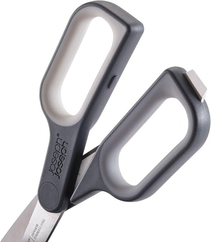 CutPlus grau Allzweckschere mit Box Cutter - Joseph Joseph