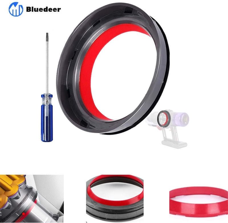 Fester Dichtungsring für Dyson V11/V15/SV14/SV15/SV22 Staubsauger – inklusive T8-Schraubendreher – Bluedeer