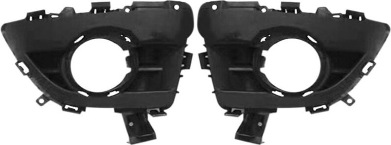 Tlily - 1 paar Auto Front Stoßstange Nebel Licht Lampe Hauben Gehäuse Abdeckung Ersatz für Mazda 5 M5 2008 2009 2010