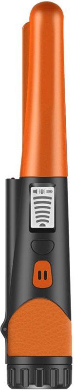 Eosnow Metalldetektor, tragbarer hochempfindlicher Detektor, Ein-Knopf-LED-Anzeige, Gold mit gewebter Holstertasche (Ora...