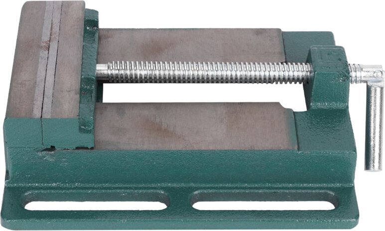 KIMISS Werkbank-Schraubstock – Robuster 5-Zoll-Gusseisen-Schraubstock für Holzbearbeitungsprojekte und Bohrmaschinen