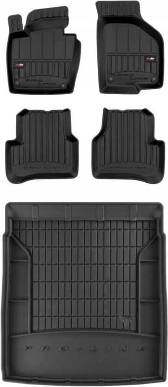 SET 3D Gummifußmatten VW Passat B6 Limousine 2005-2010