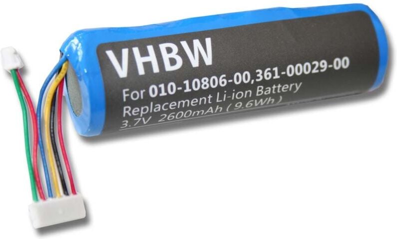 Vhbw - Akku Ersatz für Garmin 010-10806-00, 010-10806-01, 010-10806-20 für Hundehalsband Hunde-Trainer (2600 mAh, 3,7 v,...