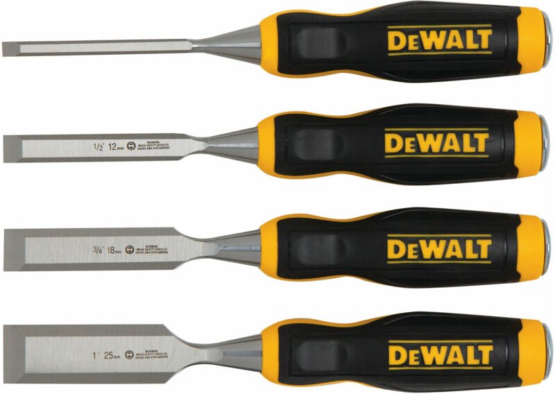 Stechbeitel-Set 4-tlg. 6, 12, 18, 25mm DWHT0-16063 - Dewalt