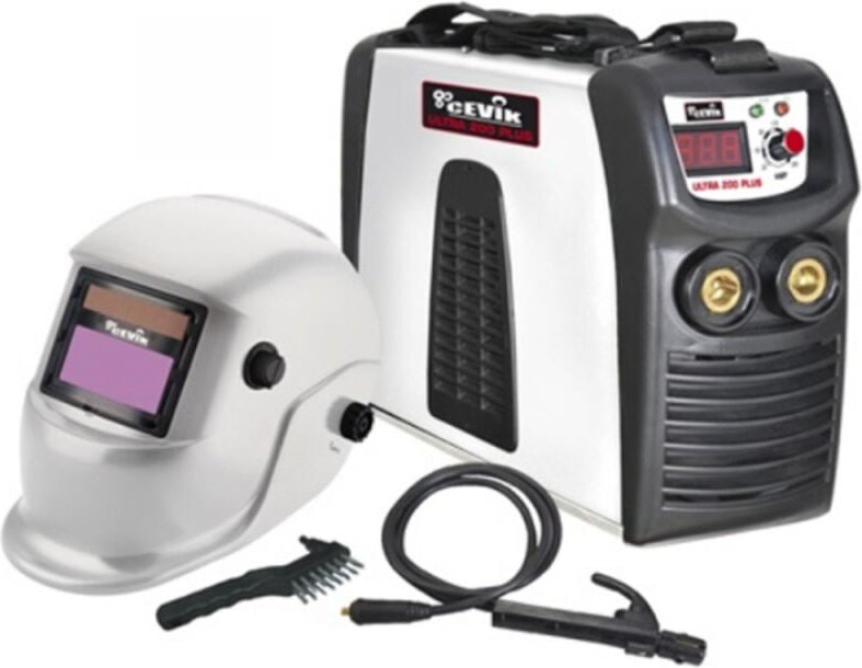 Inverter-Schweißgerät 1,6–4 mm, 200 Ampere, mit Ultra200plus-Cevik-Zugang