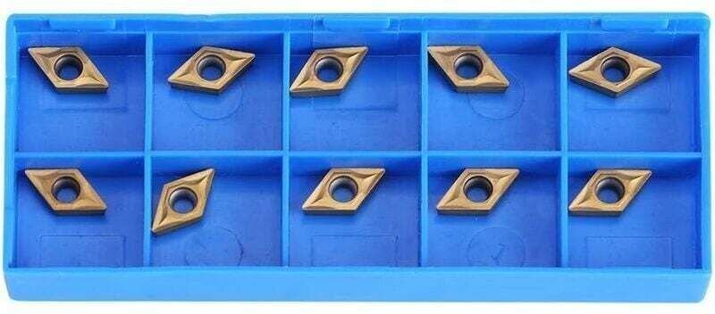 Plaquettes de Tournage Carbure Tungstène DCMT070204 Insert CNC Revêtement Multicouche