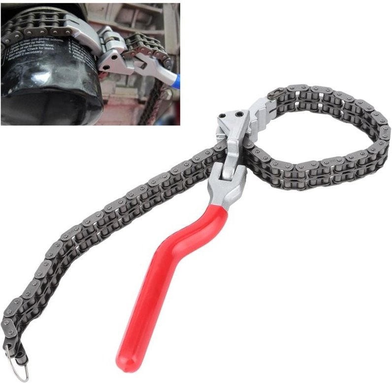 RASTKY Ölfilterschlüssel, robustes Kettenschlüssel-Werkzeug für Reparaturen.