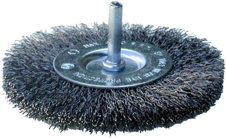 50 mm flache rotierende Drahtbürste OUTIFRANCE