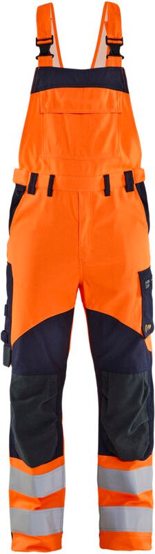 Multinorm Arbeitslatzhose inhärent 2889 - Neonorange/Navy 44C