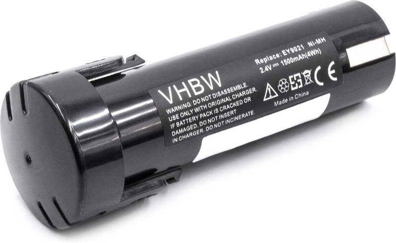 Vhbw - Akku kompatibel mit Weidmüller dms 3 Elektrowerkzeug (1500mAh NiMH 2,4 v)