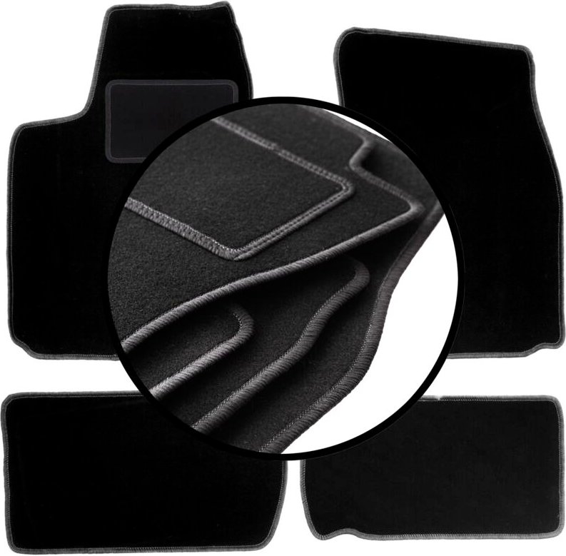 Komplettset Veloursmatten für: Lancia Thema II Limousine (2011-2014)
