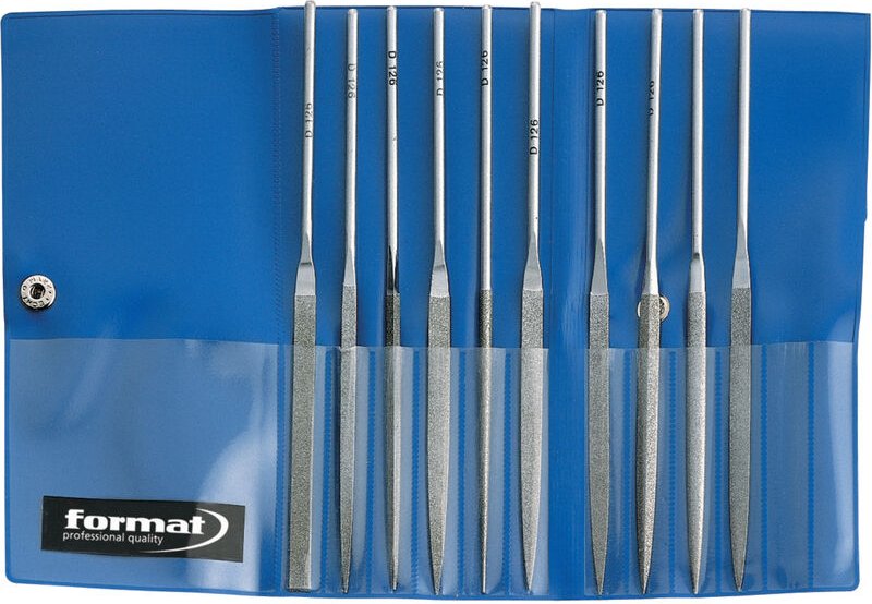 Diamant-Nadelfeilen-Satz 10-teilig - Format