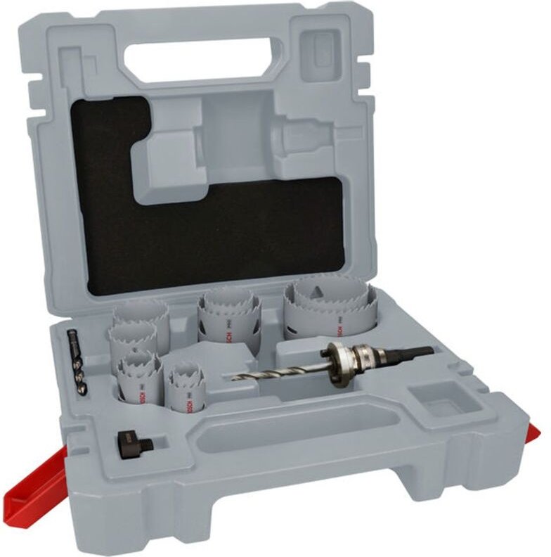 Bosch PRO Lochsäge Multi Material Q-Lock Aufsteckhalter-Set, 10-tlg., Art.Nr. 2608901550