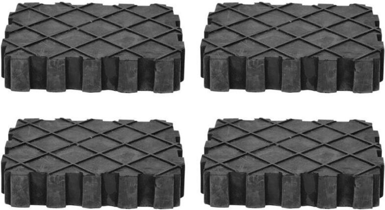 Ks Tools Universal Gummiauflagen-Satz für Hebebühnen, 4-tlg