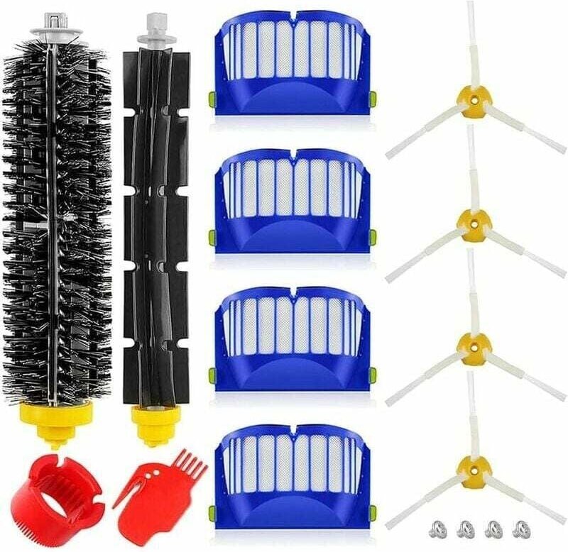 Ersatzteilset für iRobot Roomba 600 Serie. Ersatzteile für Roomba 600, 610, 614, 620, 625, 630, 635, 640, 645, 650, 655,...