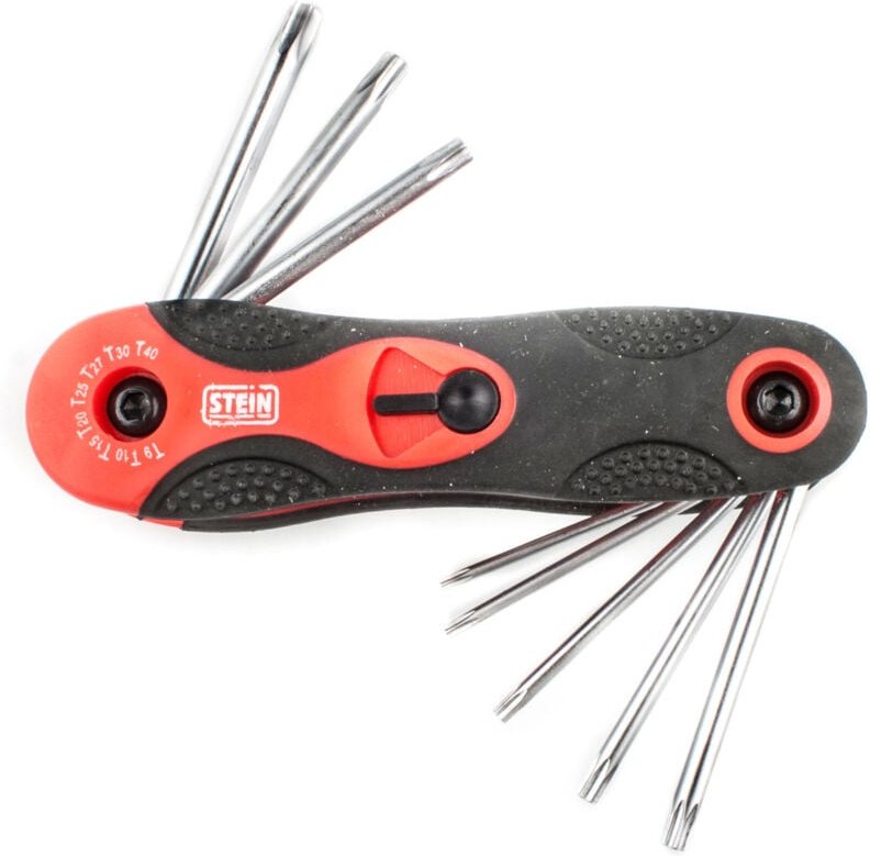 Stein Torx-Schlüsselsatz, Cr-V-Messer mit Loch, 8-teilig