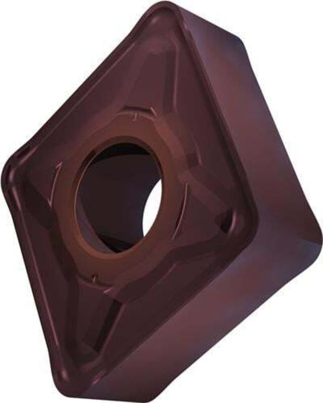 Drehwendeschneidplatte ISO CNMG 160616-NRM:T8430 D.6,35mm PVD beschichtet