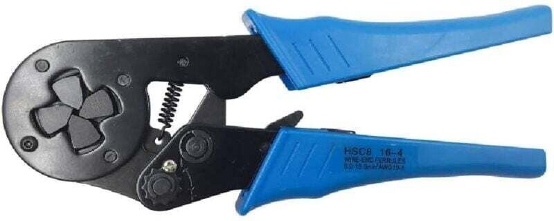 Selbstjustierendes Crimpwerkzeug für 4-16 mm² (AWG10-5) Kabelenden