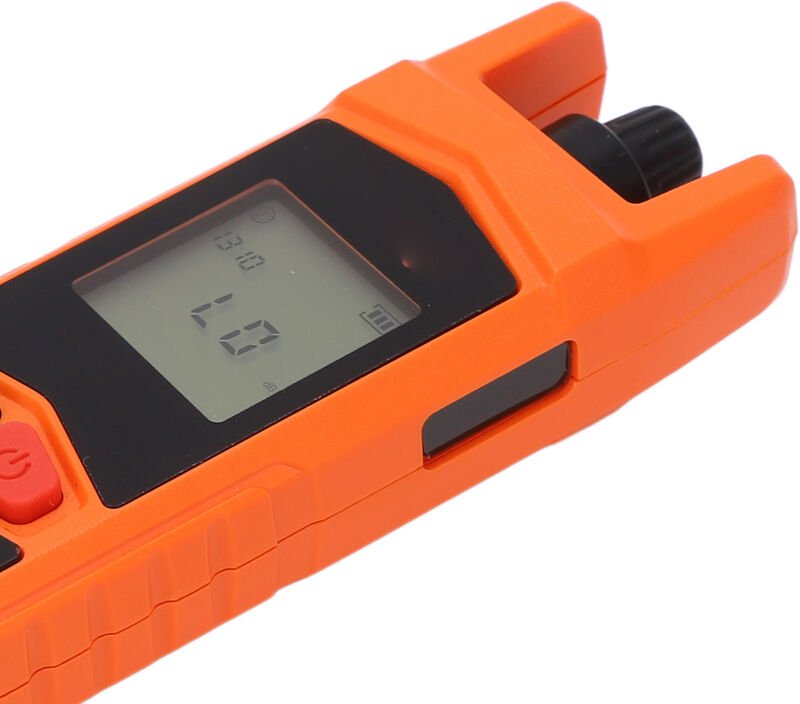 Mini-Glasfaser-Leistungstester, optisches Leistungsmessgerät mit visueller Fehlerortung, 7-Wellenlängen-Glasfaserkabelte...