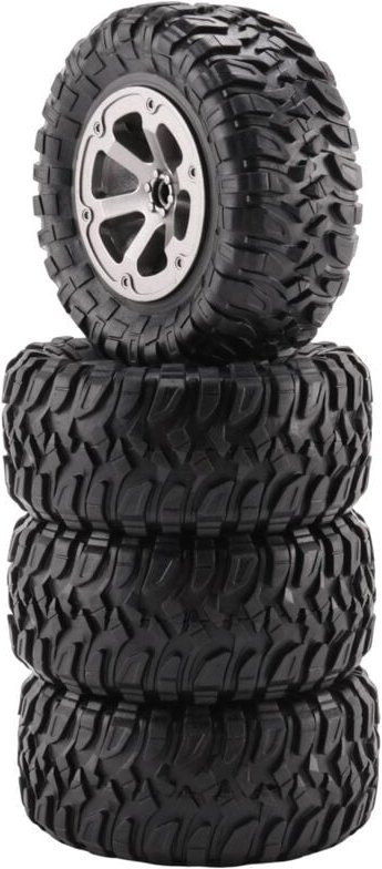 Tlily - 4 StüCk 73Mm Reifen Rad für C14 C24 B24 B36 mn D90 MN-90 MN99S FY003 FY004 rc Auto Upgrade Teile ZubehöR