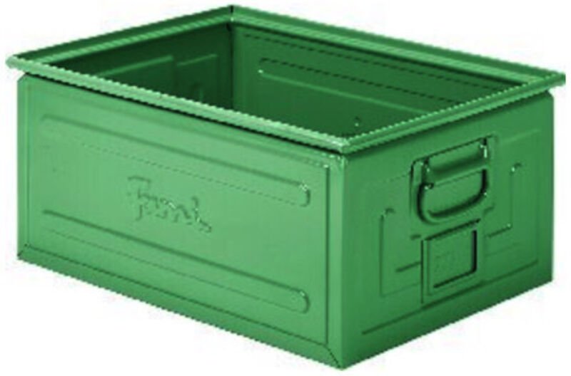 Stahlkasten GR.272-3 GRÜN RAL6011 MM B=300 T=200 H=200