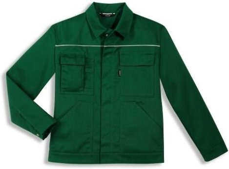 Uvex 8839 Herren-Arbeitsjacke - Grüne Männer-Bundjacke - Mit Golffalten und verstellbaren Armbündchen: 98/102