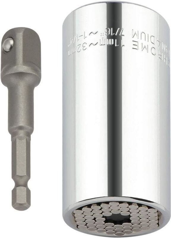 Multifunktionssteckdose 11–32 mm mit Verlängerungsstangenadapter