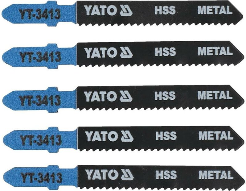 YATO STICHSÄGEBLÄTTER 5 Stk. METALL TYP T 3413