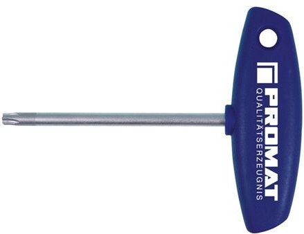 Schraubendreher torx cv. T27x150mm f.Sonderschrauben promat m.Quergriff