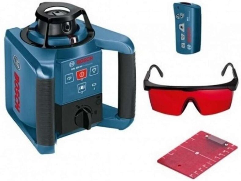 Bosch - Professional Rotationslaser grl 250 hv, Zubehör, Fernbedienung, Transportkoffer
