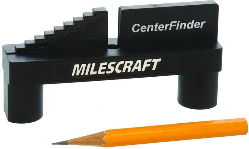 Schablone zum Positionieren von Löchern für Zentriervorrichtungen - 65 mm max Milescraft