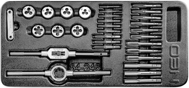 31 tlg. Gewindeschneider Gewindebohrer Satz