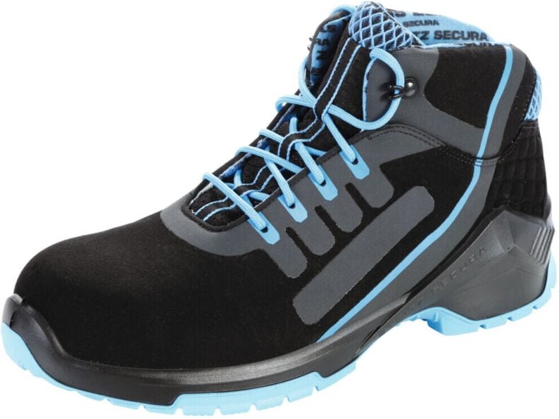 STEITZ SECURA Schnürstiefel schwarz/blau VD PRO 1800 ESD, S2 XB, EU-Schuhgröße: 47
