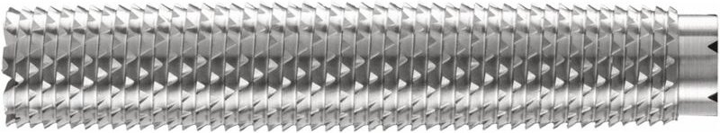 PFERD TOOLS Hartmetallfeile Rund Ø 10,0x50 mm 8 Zähne/cm, für Stahl, Stahlwerkstoffe 54 HRC