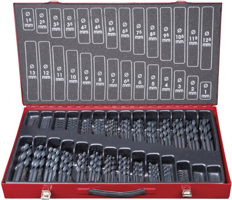 Ks Tools hss-r Spiralbohrer-Satz, 230-tlg., 1-13 mm