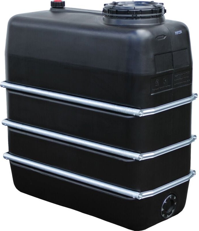 Graf - Raumspartank 1500 Liter schwarz aus lebensmittelechten pe