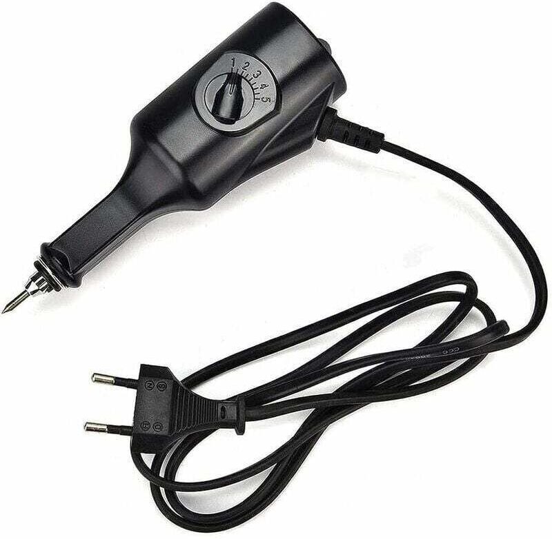 Elektrischer Gravierstift, Geschwindigkeitsregulierbar, Metallgravierstift, Schmuckherstellungswerkzeug, EU 220 V, für M...