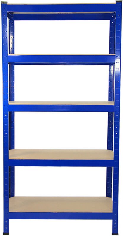 Monster Shop - 8x T-Rax Lagerregal Schwerlastregal Werkstatt Stahlregal Lagerlösung Regal Blau