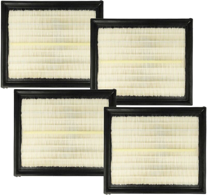 vhbw Filterset 4x Staubsaugerfilter Ersatz für Festo 496170, 496172, 4.96170, 4.96172 Filter für Staubsauger - Hauptfilt...