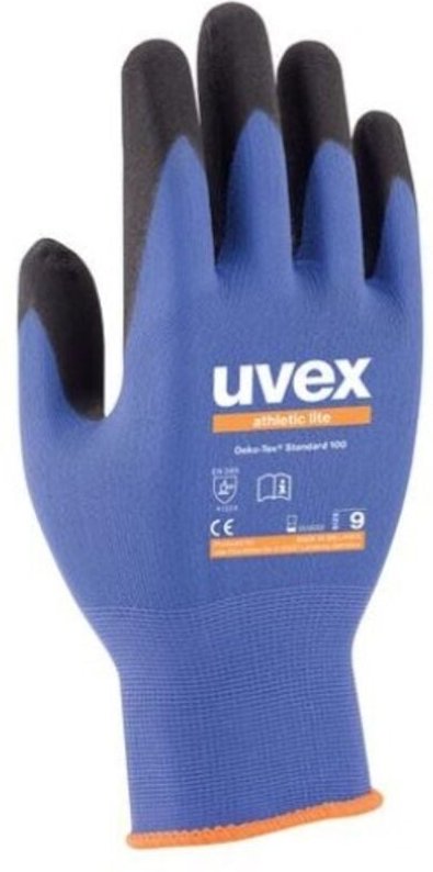 Uvex - 6002708 Schutzhandschuhe athletic lite 60027 Größe 8