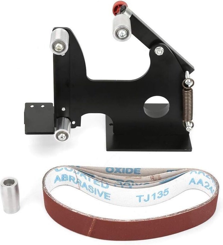 Vtizikl Ponceuse à bande de largeur, rectifieuse et polisseuse avec adaptateur (M14)