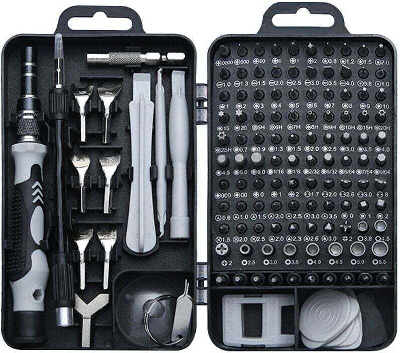 135-in-1 Mini-Präzisionsschraubendreher-Set, Werkzeugkasten, Torx-Schraubendreher, Computer-Demontage, Laptop-PC, Repara...