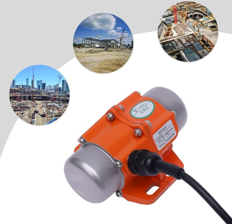 Asynchron-Vibrationsmotor für Maschinenbau, industrieller Vibrationsmotor, 3000 U/min, 220 V (40 W)