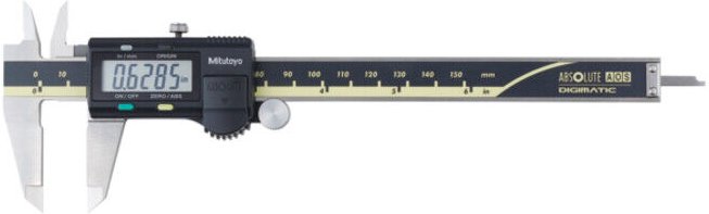 Digimatic Messschieber Inch/Metrisch, 0-6', Antriebsrolle, ohne Datenausgang - Mitutoyo