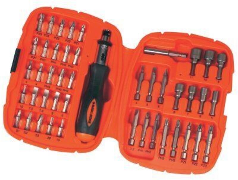 Black + Decker Handratschen-Set 45-tlg. - A7039-XJ