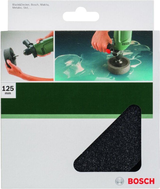 Accessories 2609256291 Polierschwamm für Bohrmaschine, 125 mm Gespannt 1 St. - Bosch